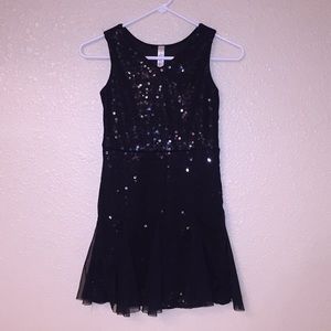 Black sparkle dress